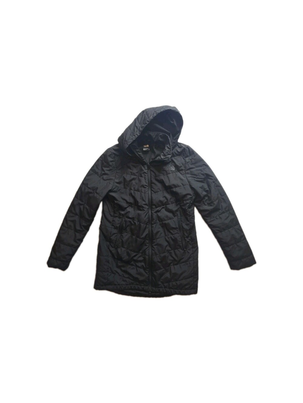 The North Face Tamburello Parka Womens S Small Black Quilted Insulated Jacket